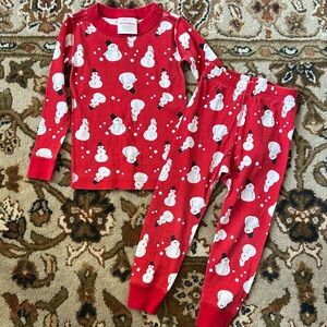 Hanna “Snowy” Snowman two-piece Pajamas - youth size 3T